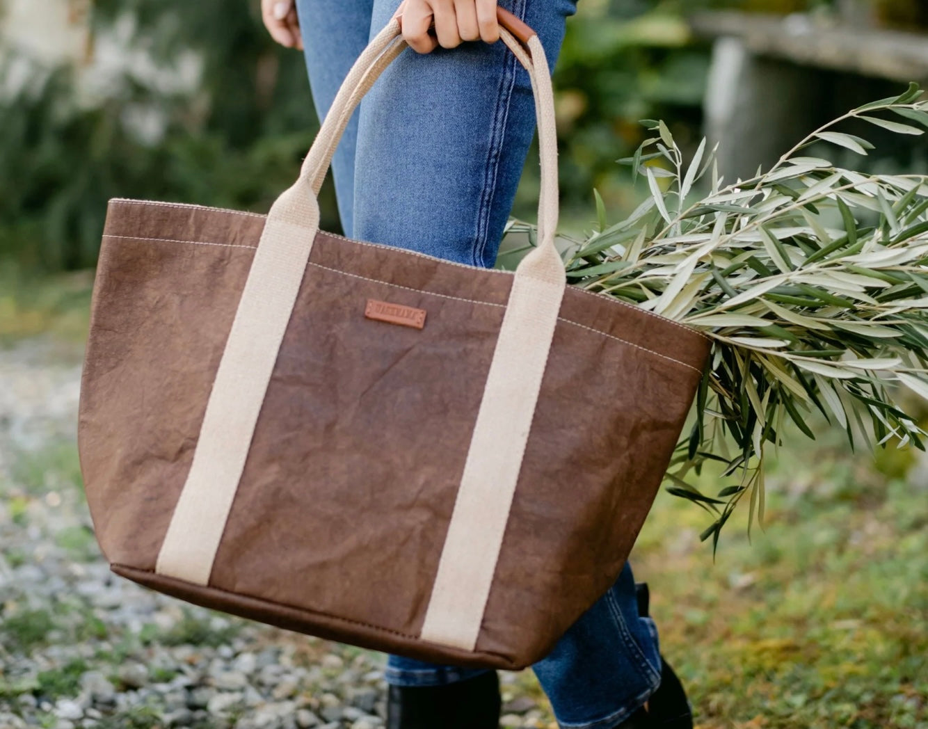 Large sturdy tote on sale bag