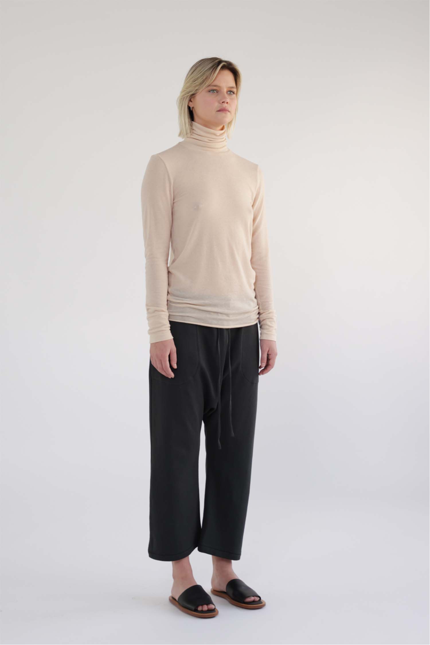 Cashmere wool blend sweater jogger pants – amente