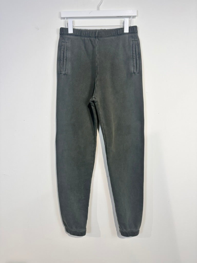 Joah Brown French Terry Sweat Pants in Washed Sage