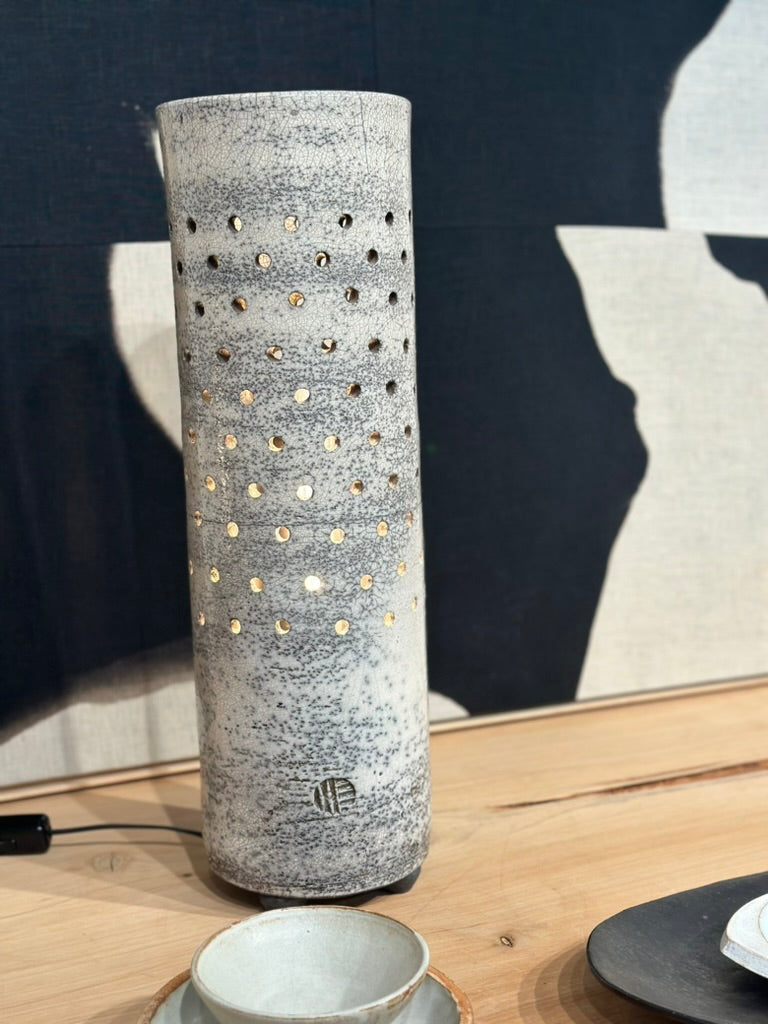 Cylindrical Table Lamp BY C. CHERNEY