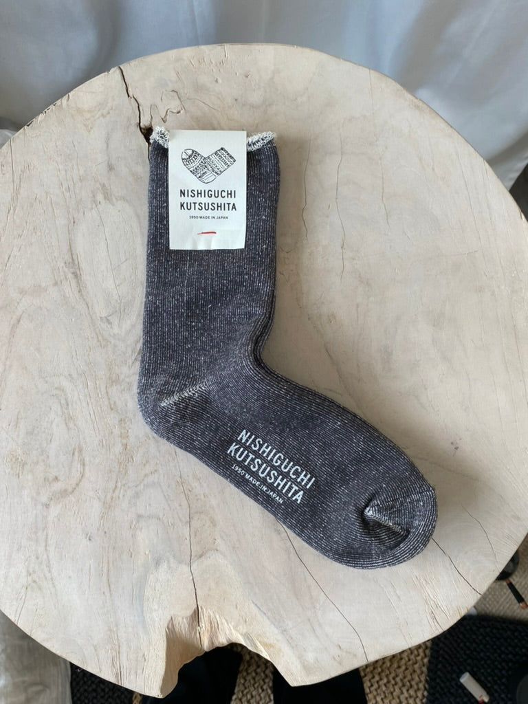 Silk & cotton lounge socks from Japan