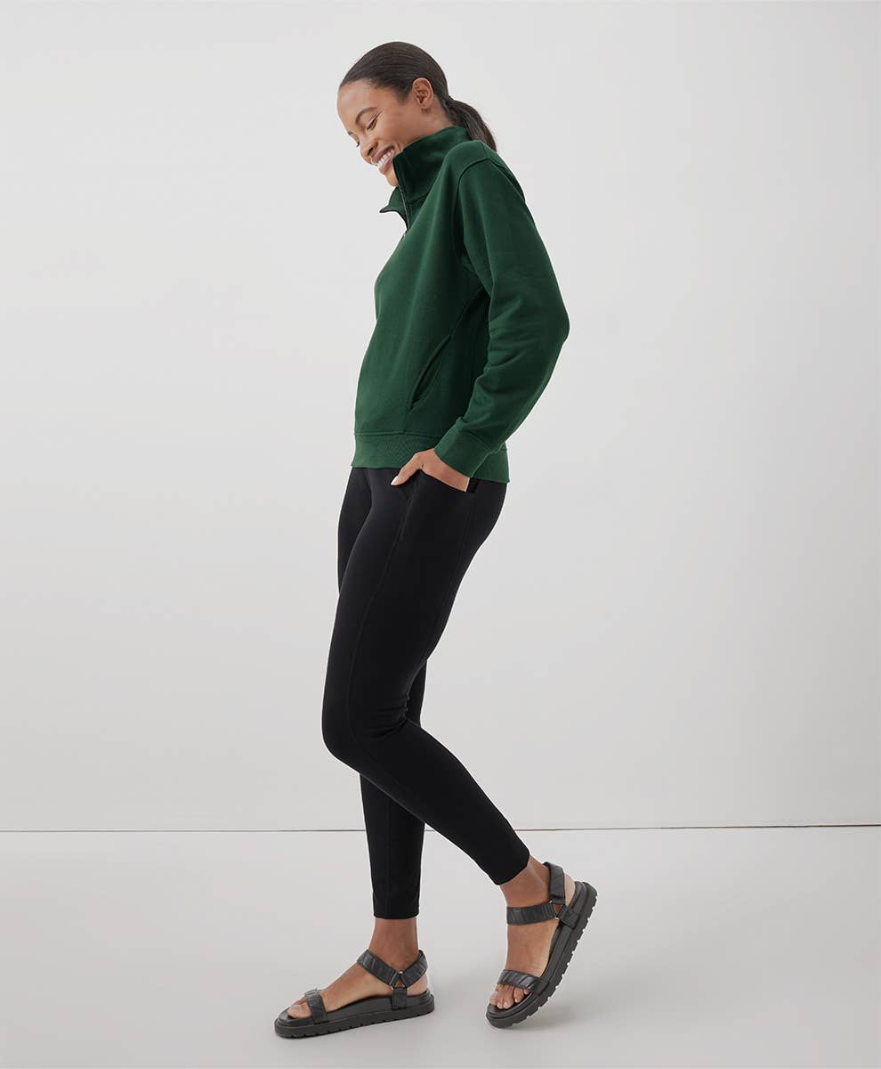 Pact - Women’s On The Go-to Pocket Legging: Black / Small