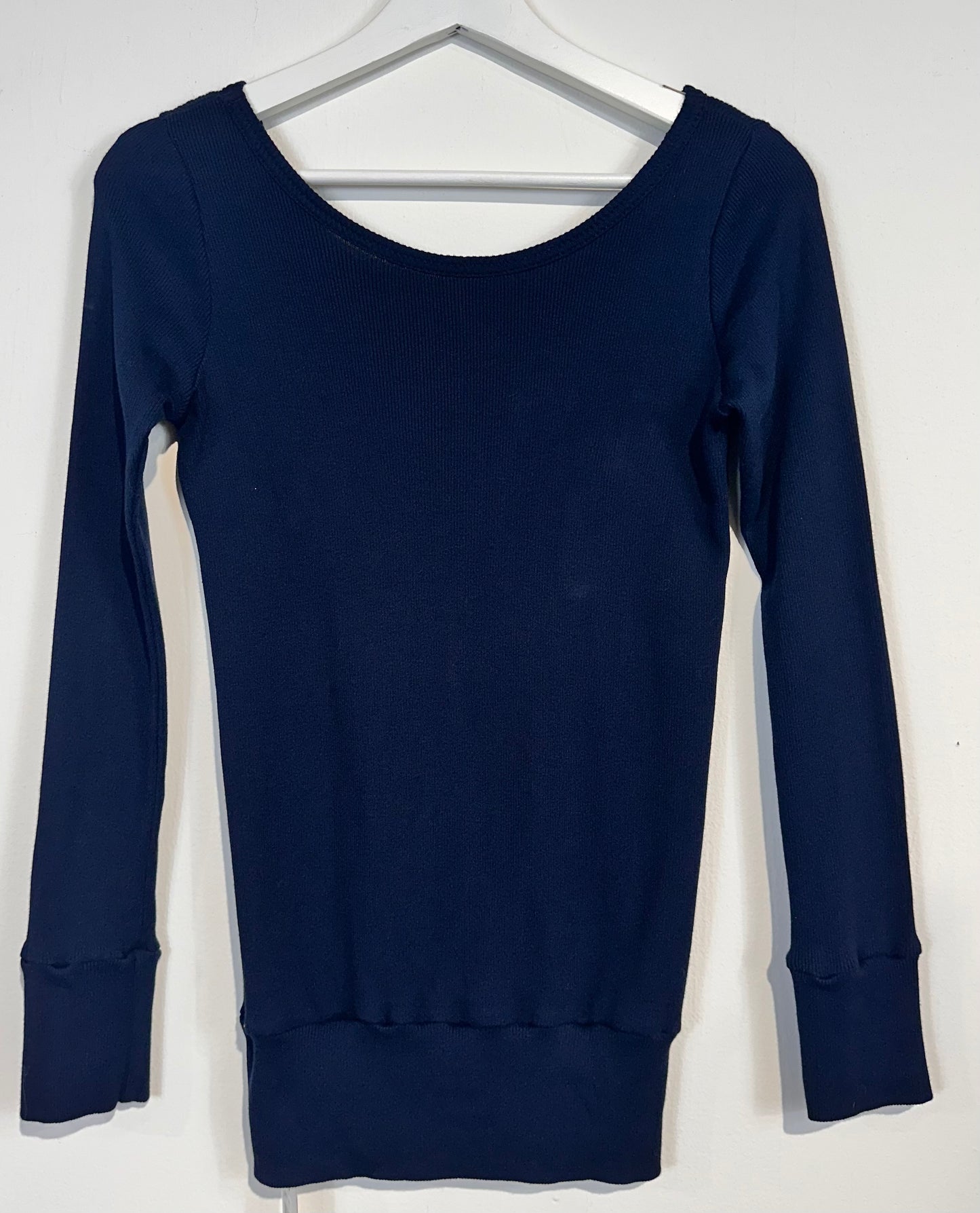 Tamaki-Niime Fukapita Scoop Cotton Knit Long Sleeve