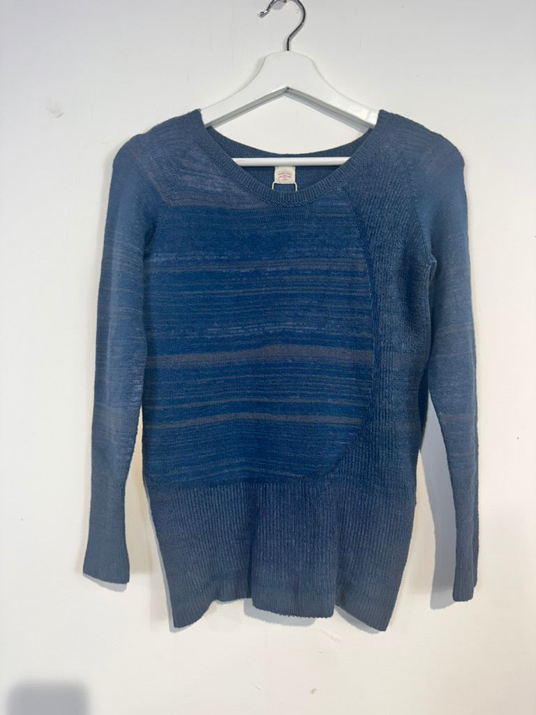 Tamaki-Niime In-nice organic cotton sweater hand made in Japan