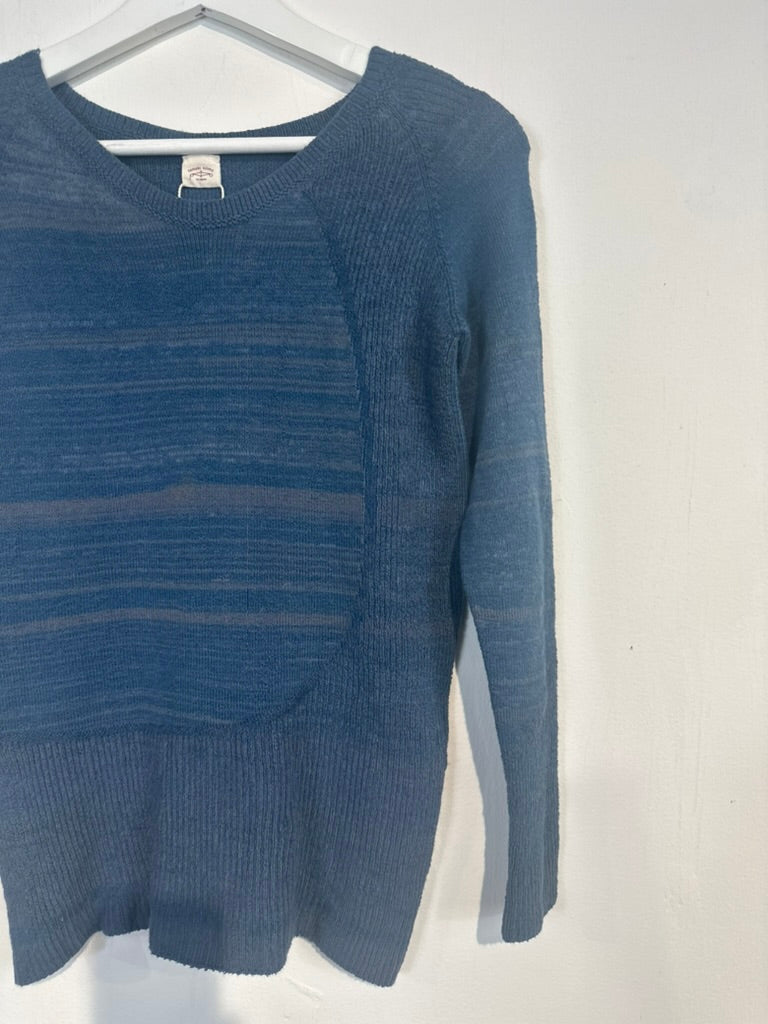 Tamaki-Niime In-nice organic cotton sweater hand made in Japan