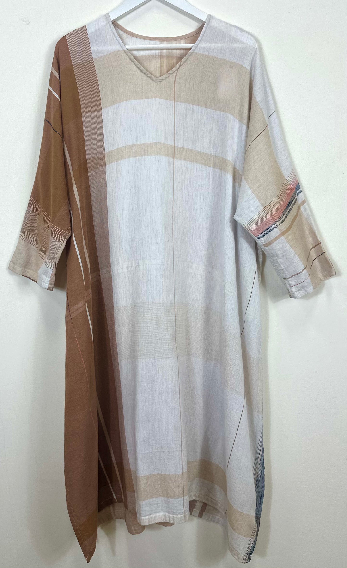 Tamaki-Niime Fuwa-T All Long Sleeve Kaftan Organic Cotton