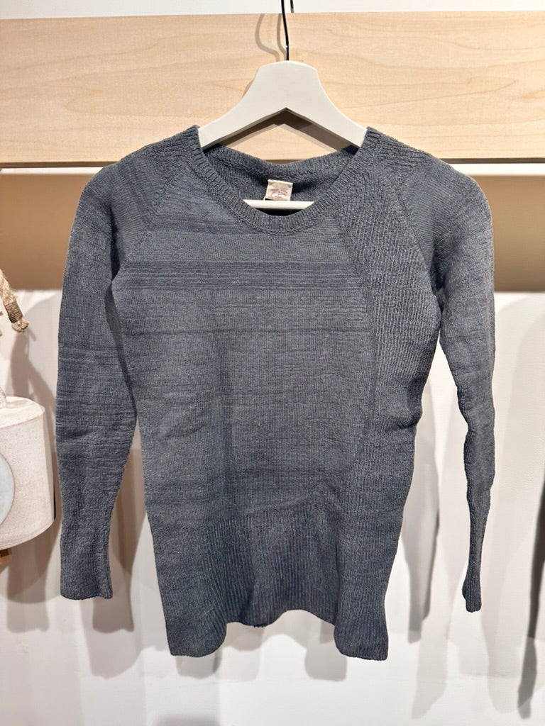 Tamaki-Niime In-nice organic cotton sweater hand made in Japan