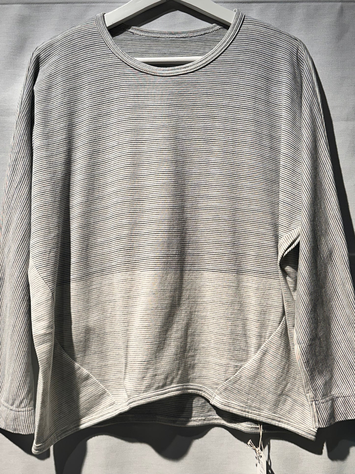 Tamaki-Niime Maru Woven Long Sleeve in Organic Cotton Knit