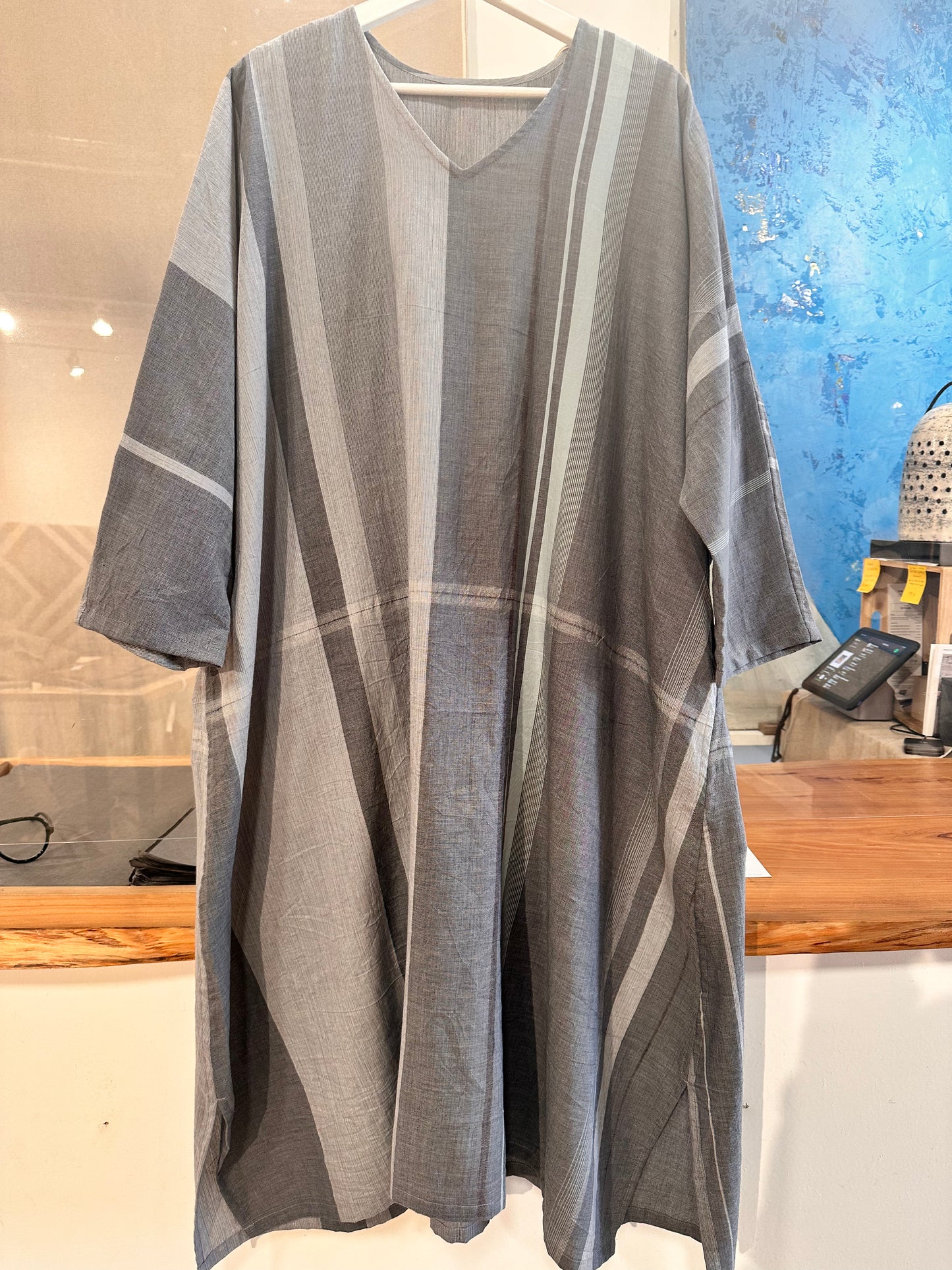 Tamaki-Niime Fuwa-T All Long Sleeve Kaftan Organic Cotton