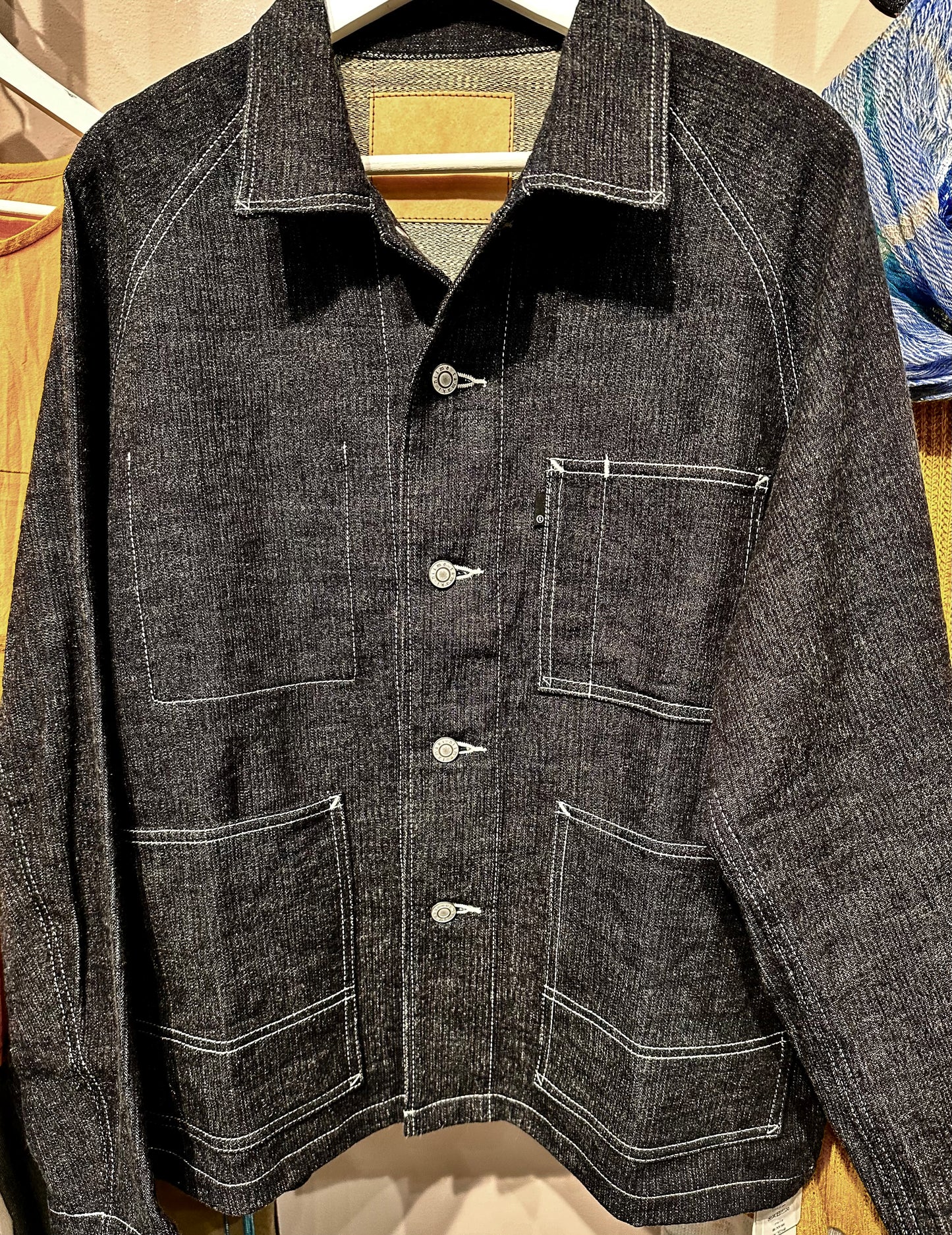 Tamaki-Niime Bespoke Denim Jacket from Japan