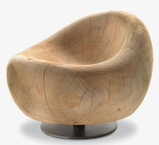 Cedar Maui Swivel Chair from Riva 1920, Italy