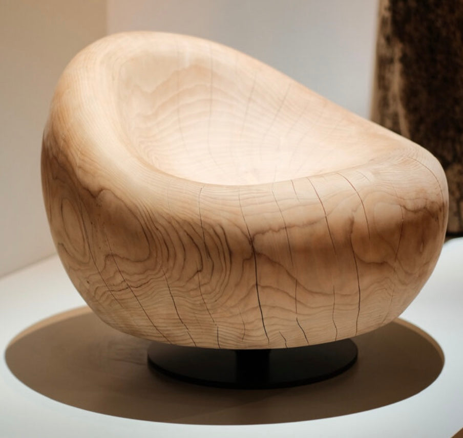 Cedar Maui Swivel Chair from Riva 1920, Italy