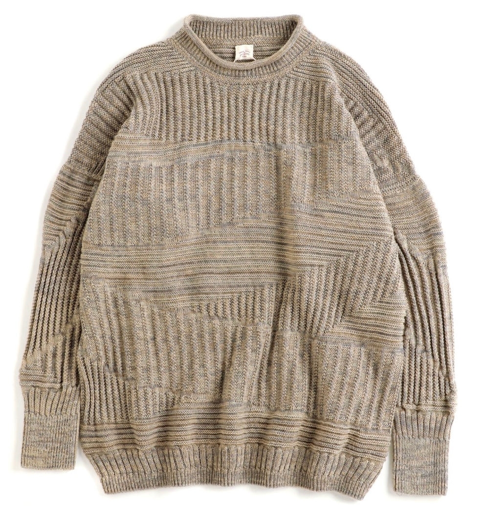 Tamaki-Niime PO Knit Organic Cotton Pullover Gender Free Wear from Japan