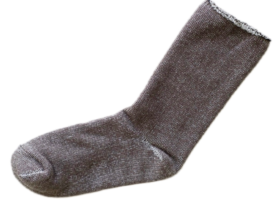 Silk & cotton lounge socks from Japan