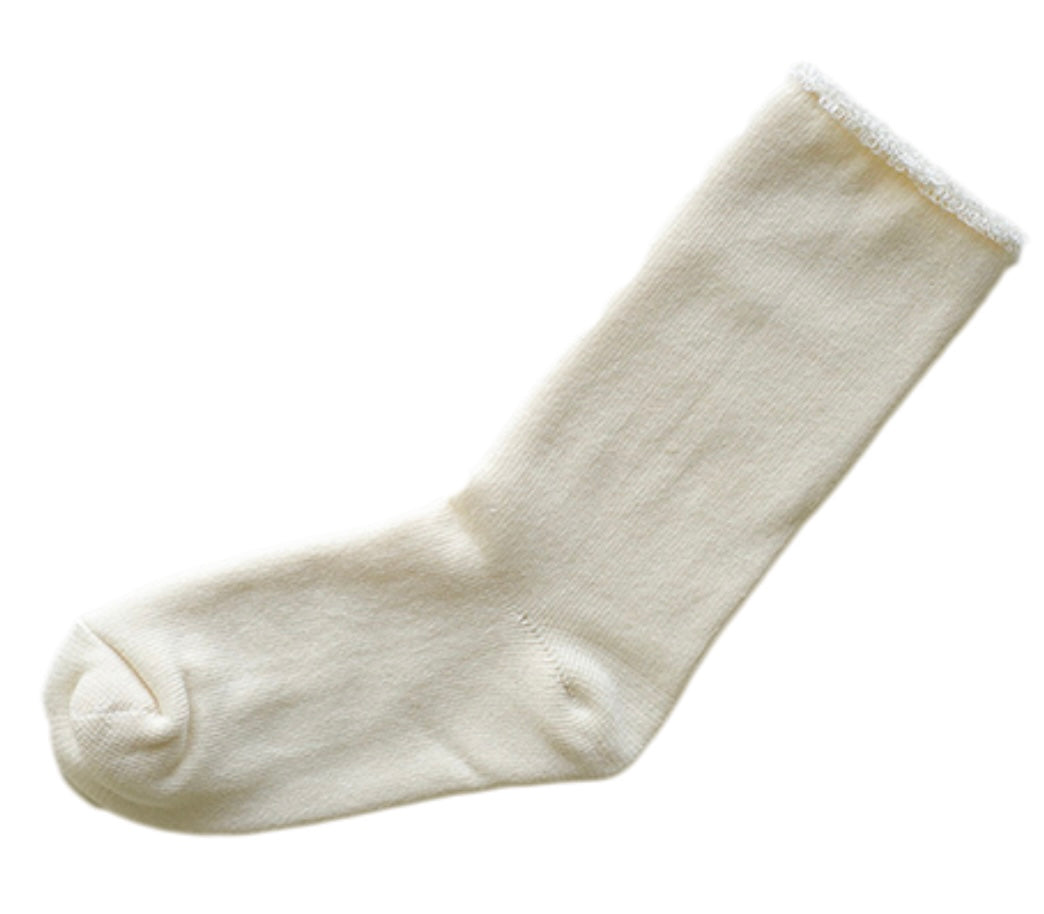 Silk & cotton lounge socks from Japan