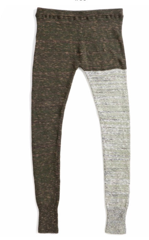 Tamaki-Niime Ashinsugoi Organic Cotton Knit Legging from Japan