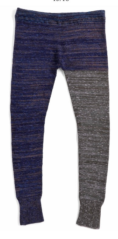 Tamaki-Niime Ashinsugoi Organic Cotton Knit Legging from Japan