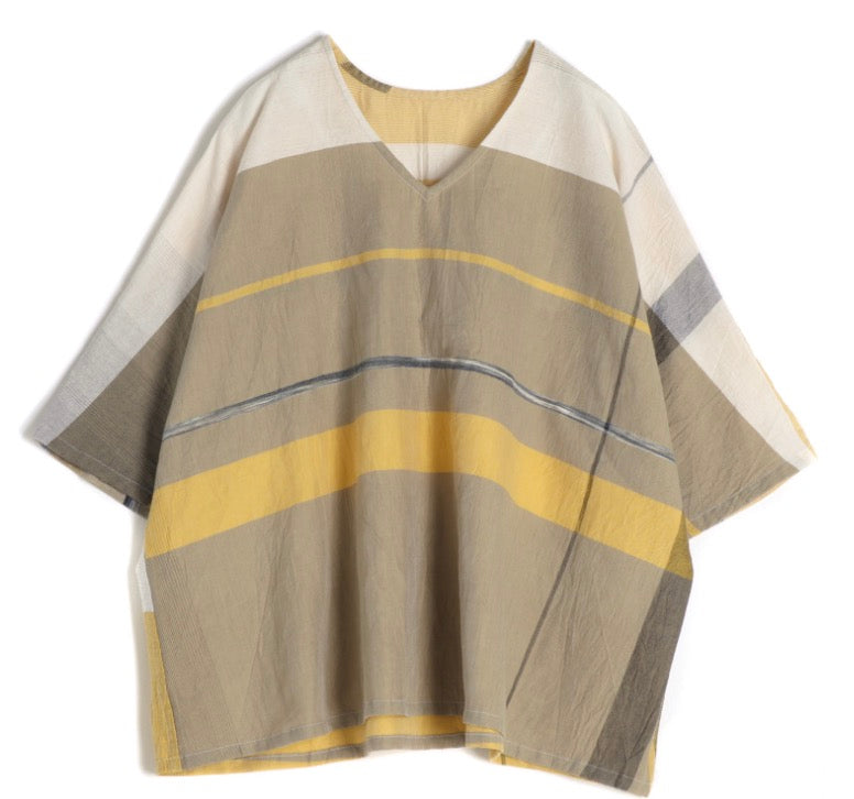 Tamaki-Niime Fuwa Tee Half Sleeve Organic Cotton Tee