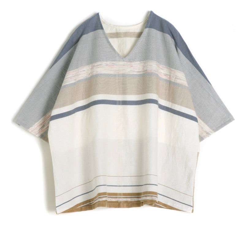 Tamaki-Niime Fuwa Tee Half Sleeve Organic Cotton Tee