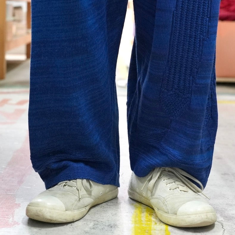 Organic Knit pocket karate pants from Japan