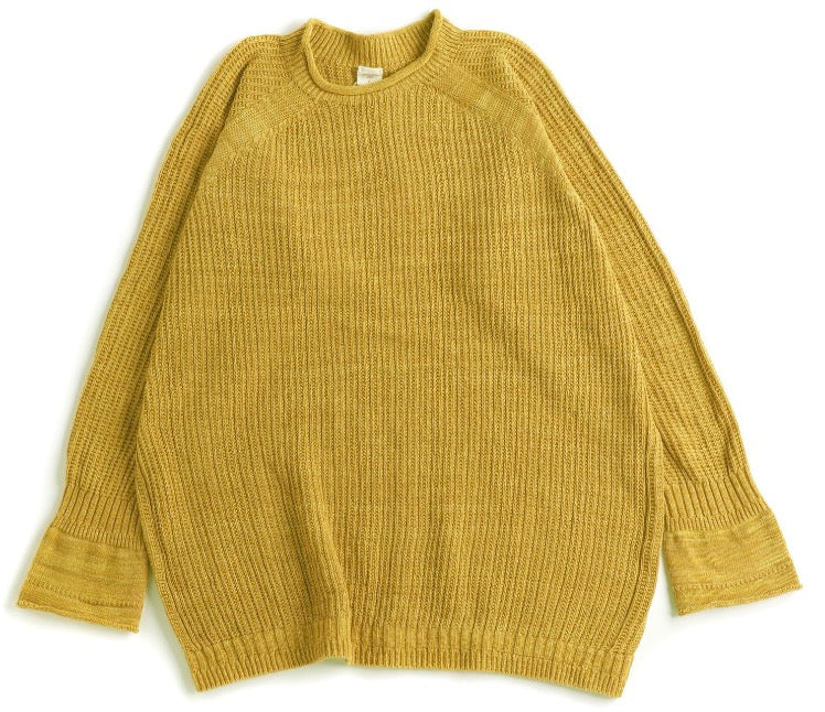 Tamaki-Niime PO Knit Organic Cotton Pullover Gender Free Wear from Japan