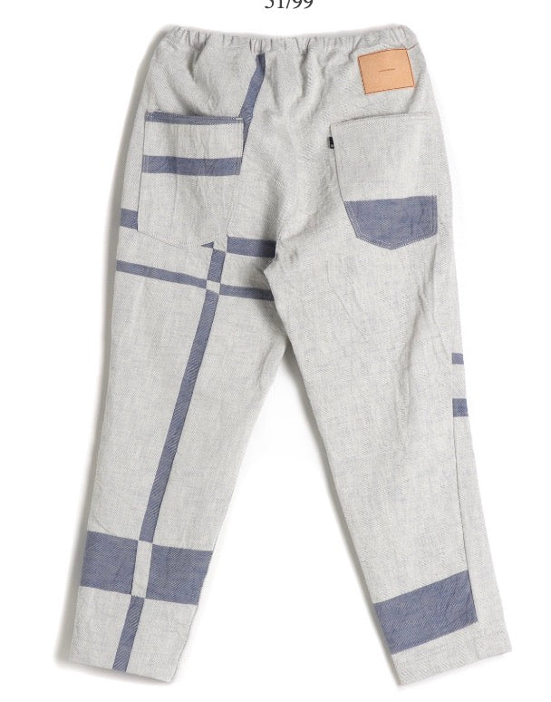 Tamaki-Niime Happy Pant-Organic Cotton Denim -Gender Fluid Wear from Japan