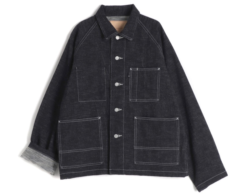 Tamaki-Niime Bespoke Denim Jacket from Japan