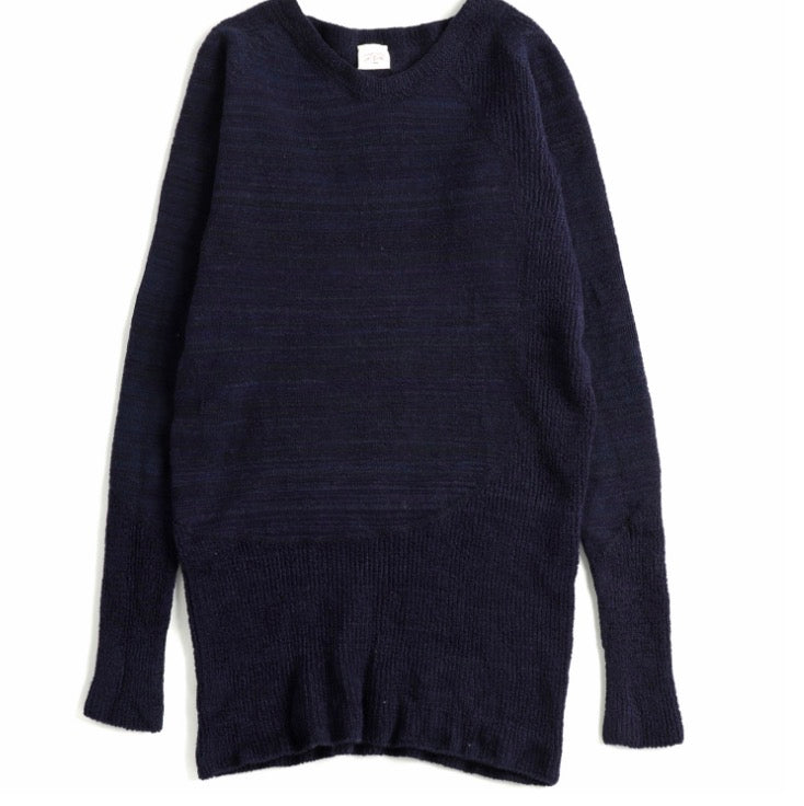 Tamaki-Niime In-nice organic cotton sweater hand made in Japan