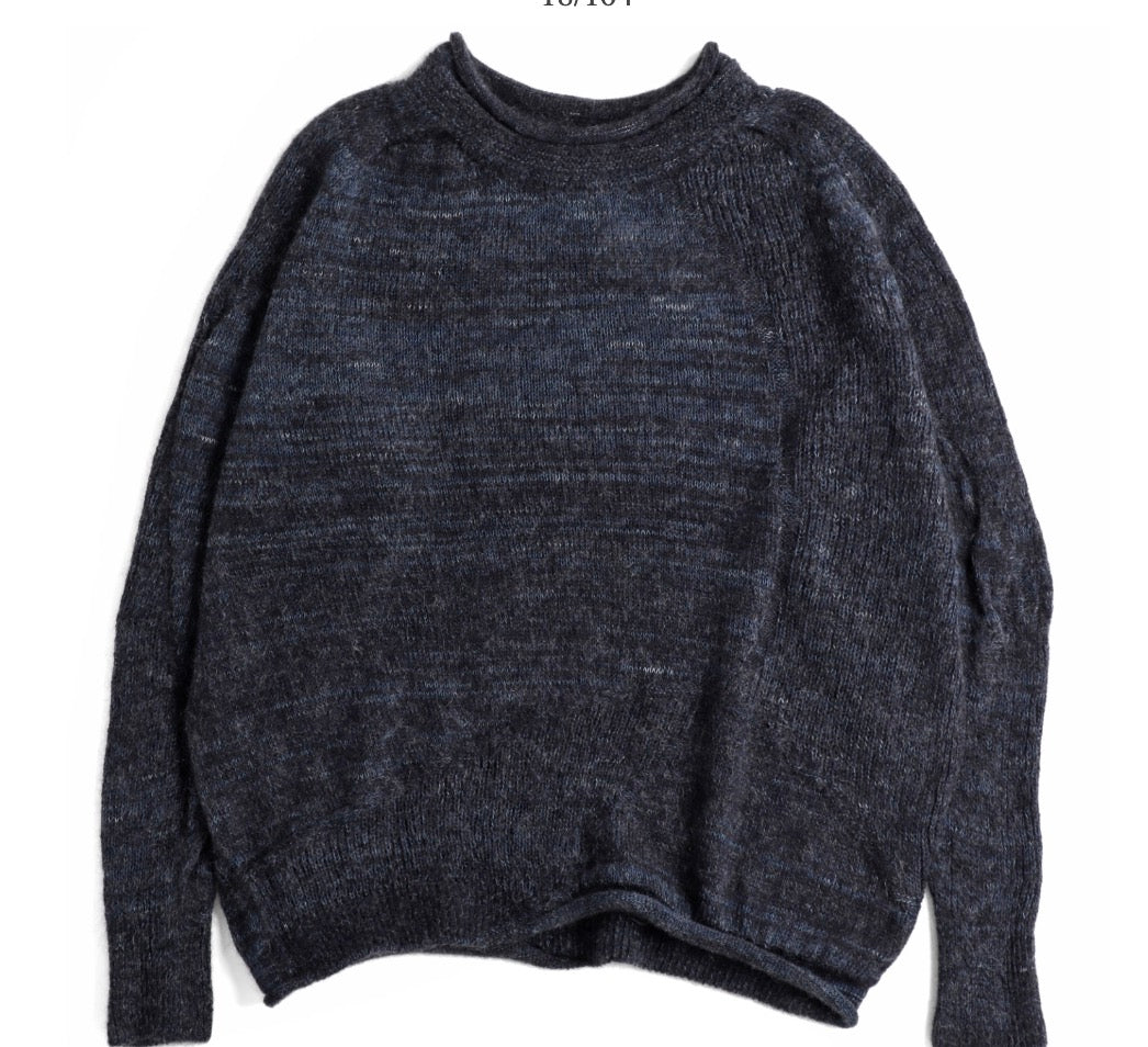 Tamaki Niime PO Knit Fluff Mohair Sweater