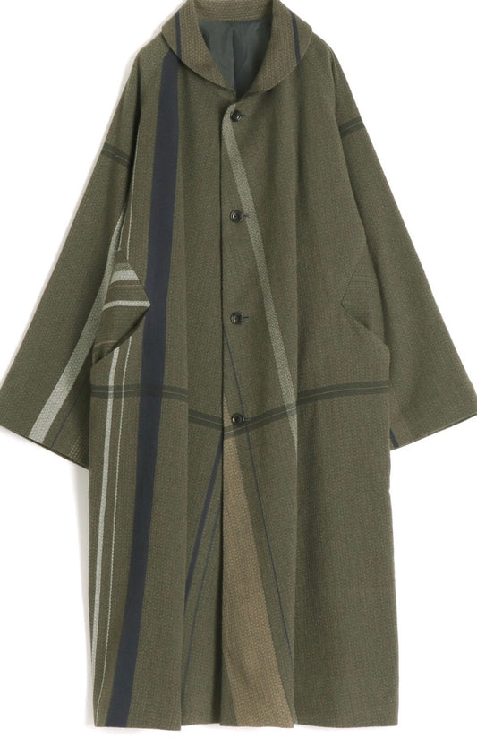 Tamaki Niime Gender Fluid Wool Coat