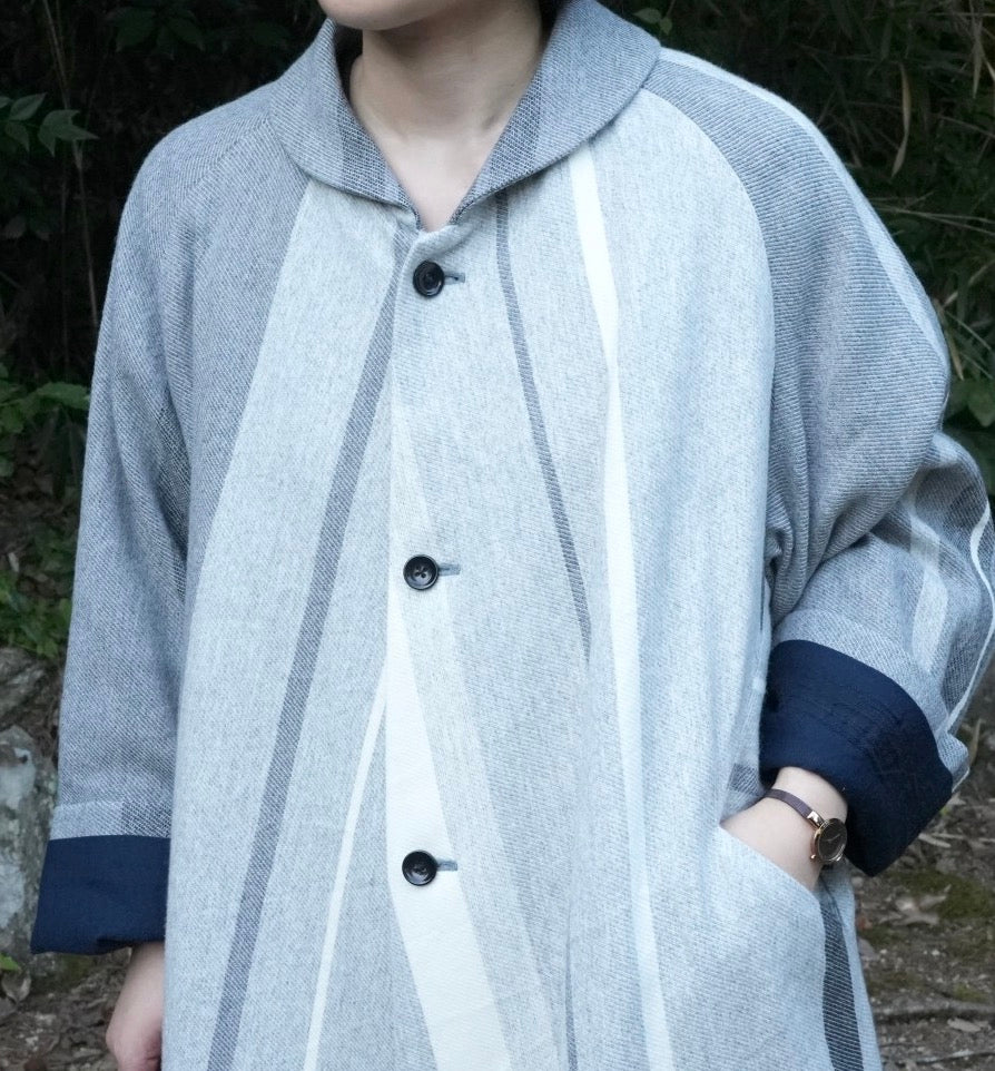 Tamaki Niime Gender Fluid Wool Coat