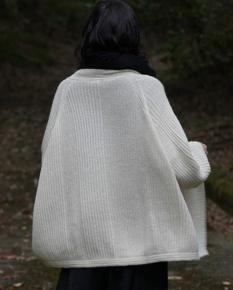 Tamaki Niime CA Pure Baby Alpaca Knit Sweater