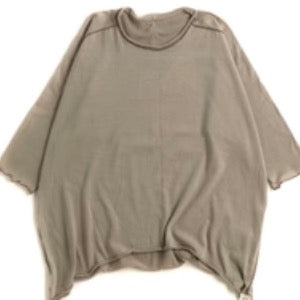 Tamaki-Niime Futo Nuime Mid Sleeve Fine Organic Cotton Woven Top Gender Free