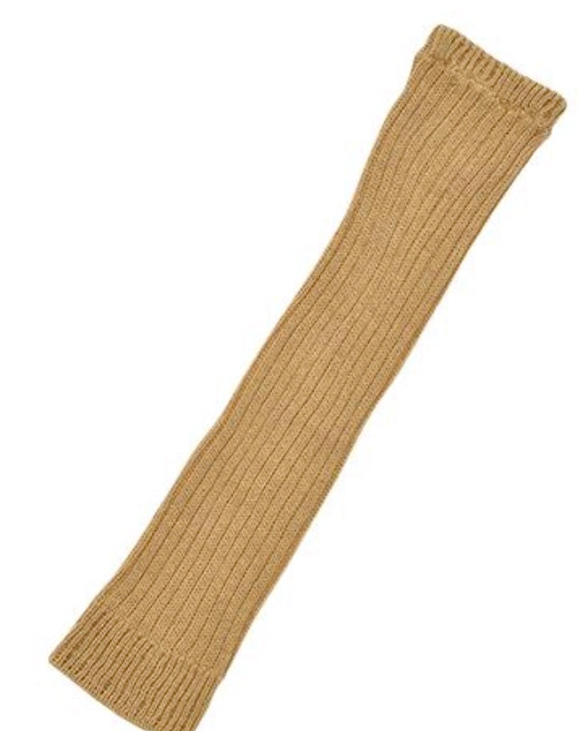 Cashmere-cotton arm and leg warmer from Japan.