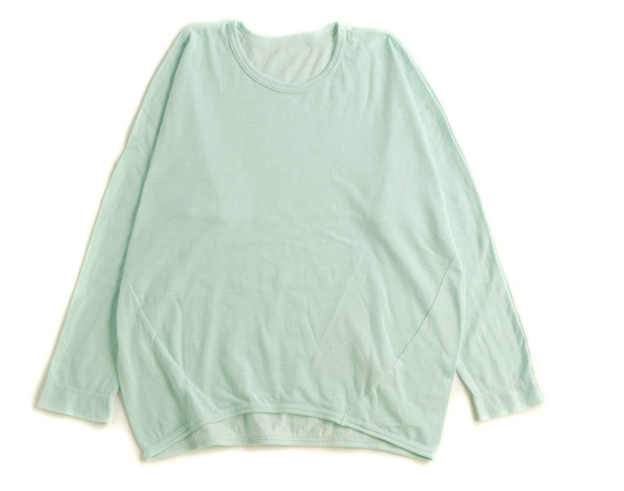 Tamaki-Niime Maru Woven Long Sleeve in Organic Cotton Knit