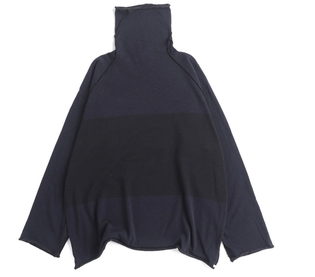 Tamaki Niime Tokkuri Cotton Mock neck knit Tee