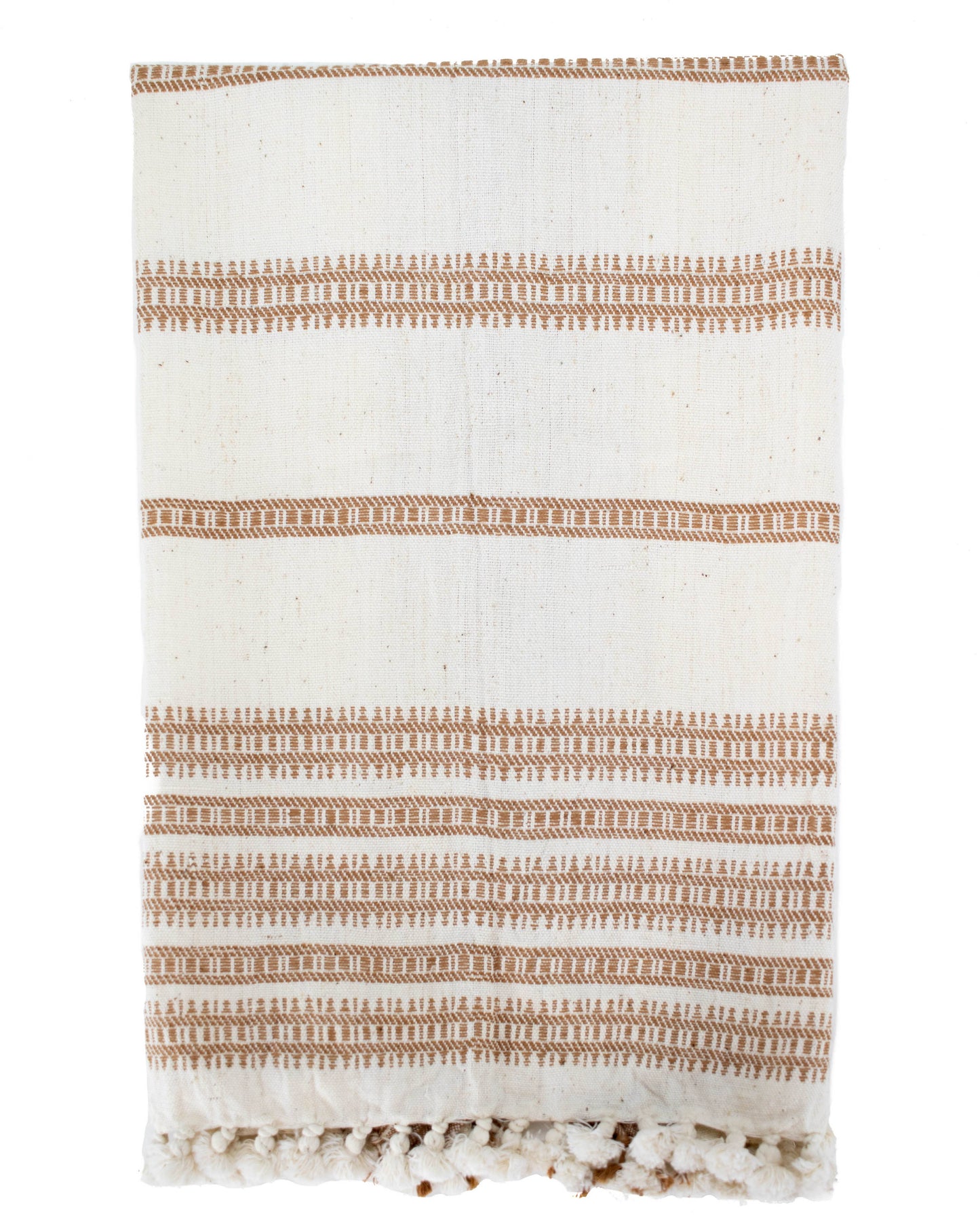 Heddle & Lamm - Jiera Hand Towel - Ivory & Tan