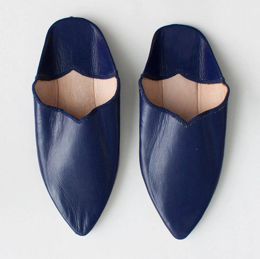 Bohemia Design - Cobalt Moroccan Babouche Slippers