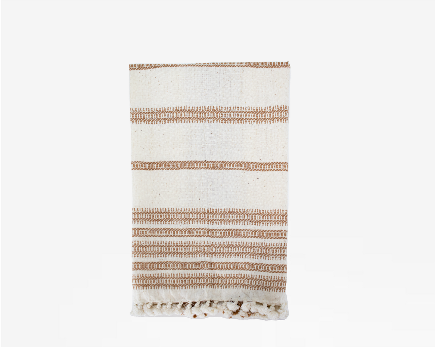 Heddle & Lamm - Jiera Hand Towel - Ivory & Tan