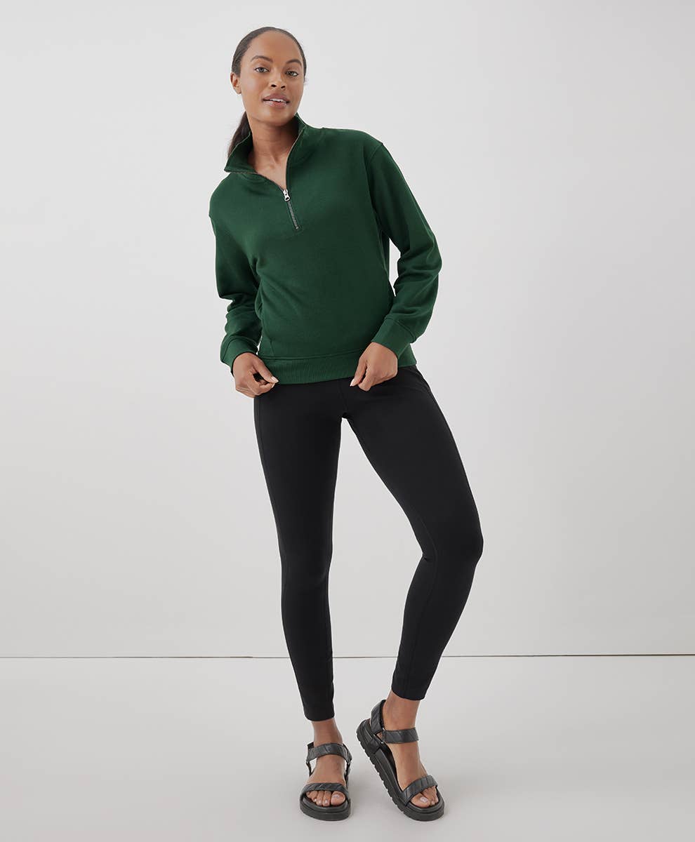 Pact - Women’s On The Go-to Pocket Legging: Black / Small