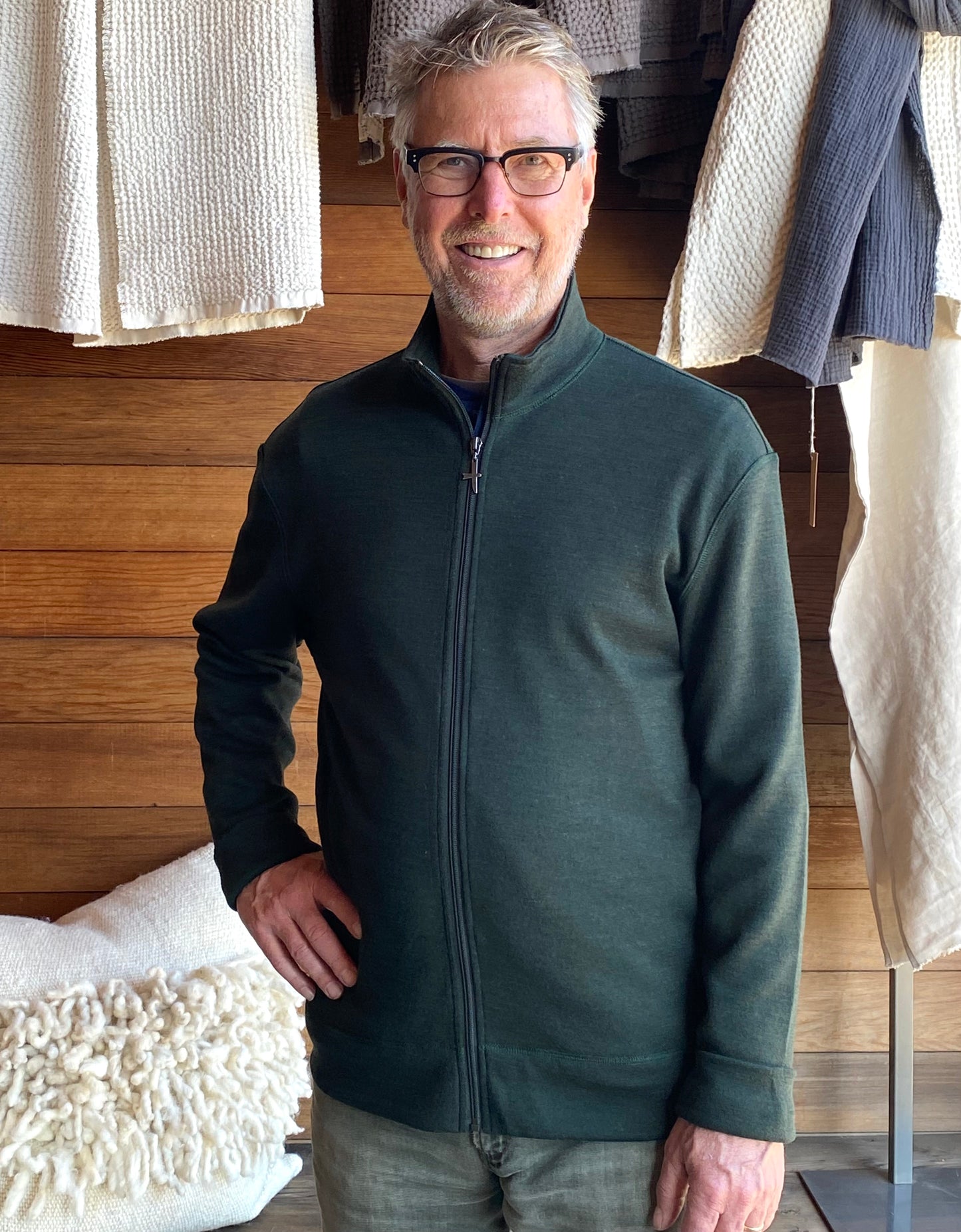 Merino Zip Sport Jacket