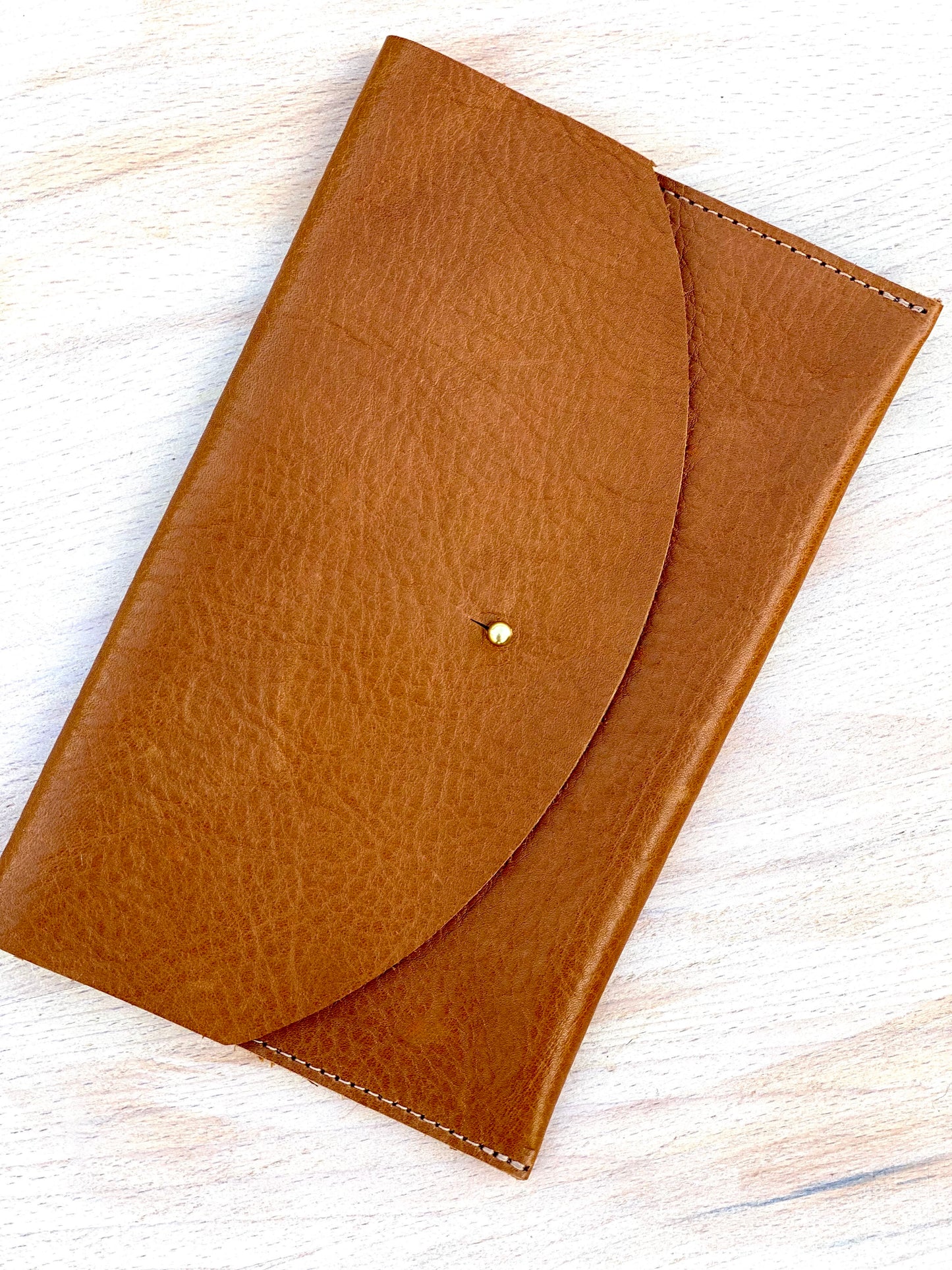 Leather Envelope Pouch by Lizzie of Primecut
