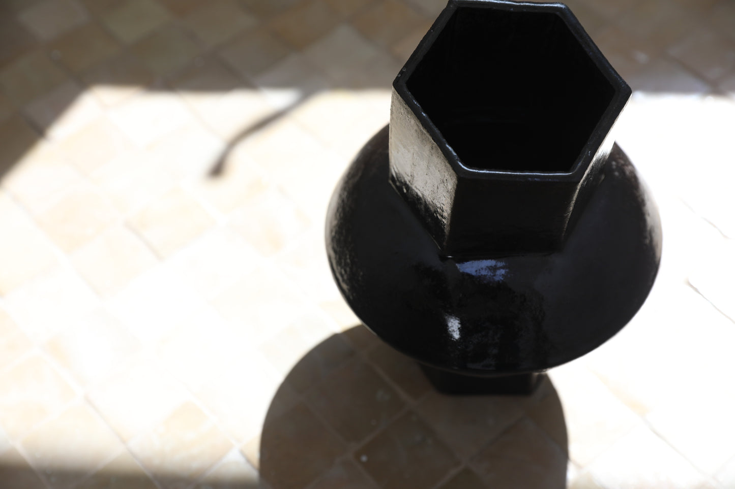 Small Oval Tube Vase