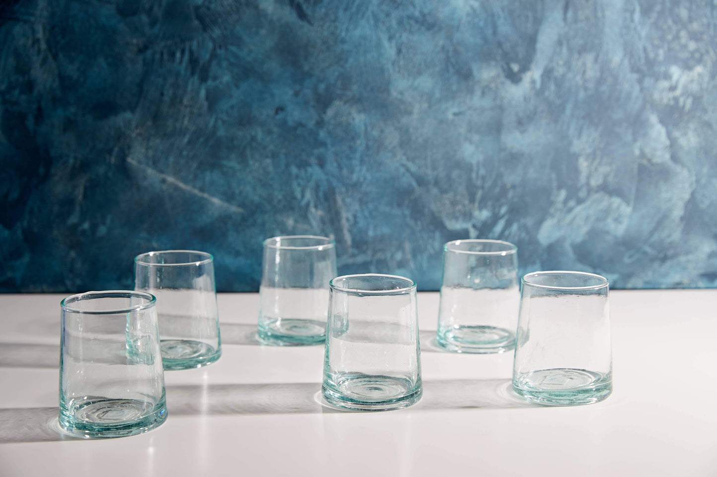 Recycled Glass Tumbler, Moroccan